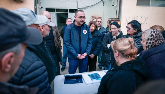 რუსთავში მესხიშვილის ქუჩის ენერგოეფექტური რეაბილიტაციის მეორე ეტაპი იწყება