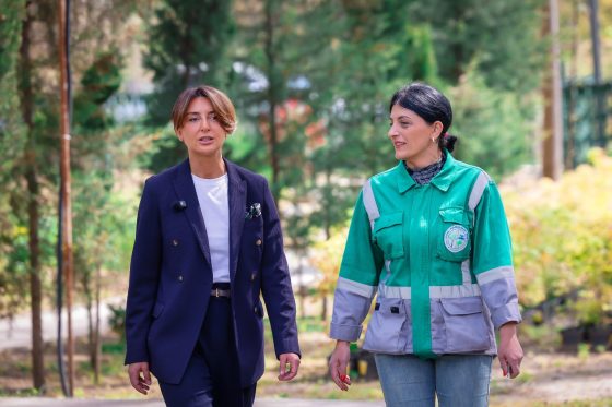 რუსთავის სანერგე მეურნეობაში გამოყვანილი ნერგებით ქალაქის რამდენიმე უბანი გამწვანდება