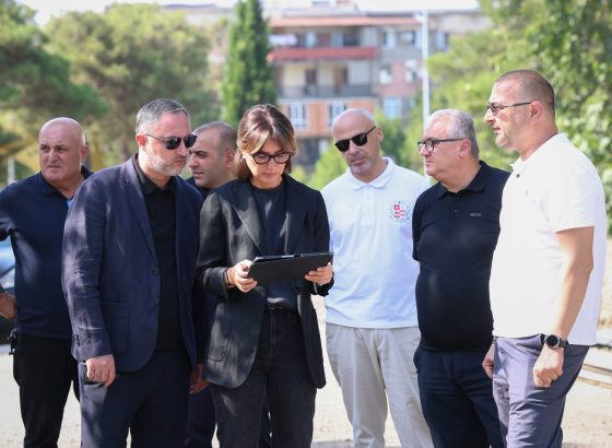 რუსთავში შიდასაუბნო სპორტული ინფრასტრუქტურის მოწყობა რამდენიმე მისამართზე ერთდროულად მიმდინარეობს